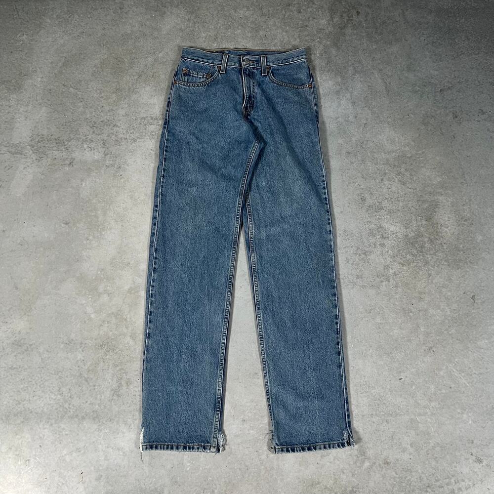 Vintage 2002 Levi's 550 Relaxed Fit Tapered Leg Men's 29x34 Jeans 100% Cotton